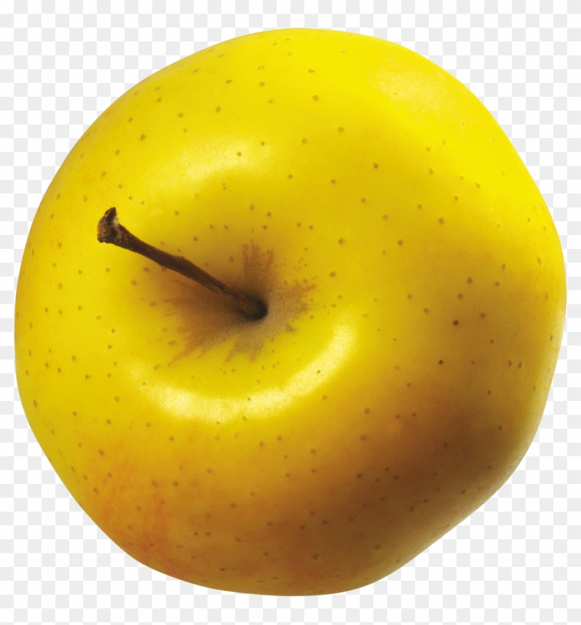 Yellow Apple's Png Image - Apple Top View Png Clipart #68837