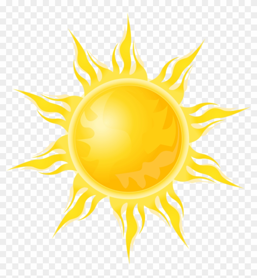 Transparent Sun Png Clipart - Clip Art Realistic Sun #68859