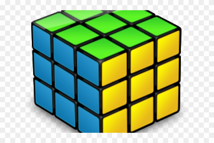Rubik's Cube Png Transparent Images - 3 * 3 Mirror Cube Clipart #69218