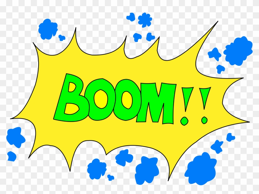 Big Image - Boom Gif Clipart - Png Download