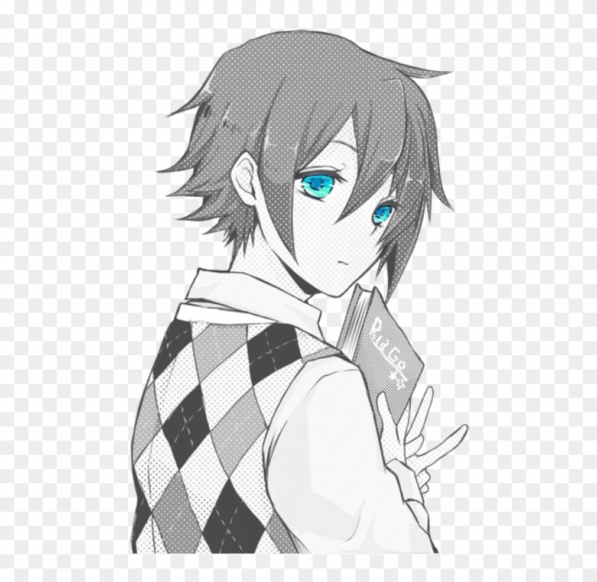 Free Png Download Anime Boy Cute Eyes Png Images Background - Anime Boys Clipart