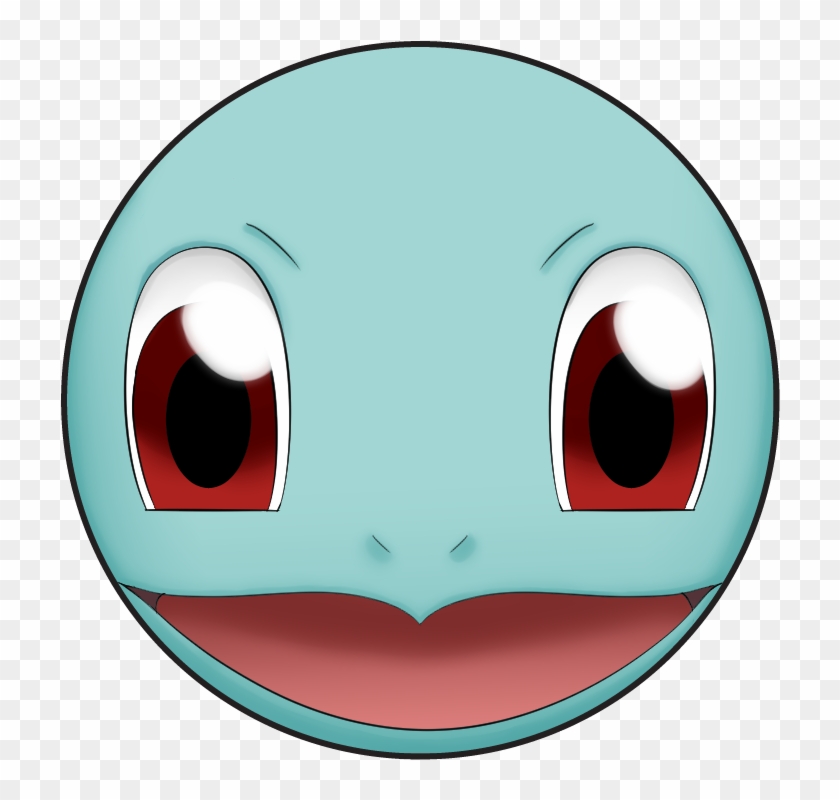 Home / Pin Back Buttons / Pokemon / Squirtle Pin Back - Pokemon Squirtle Face Clipart #69652