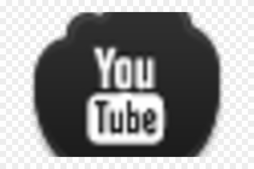 Youtube Clipart Youtube Icon - Youtube Logo Black - Png Download #600062