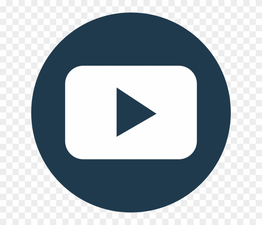 Youtube Icon - Circle Clipart #600094