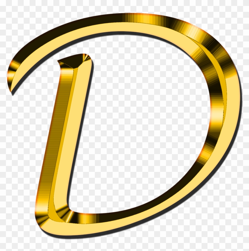 Capital Letter D - Letter D Transparent Background Clipart #600428