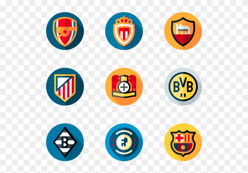 Football Shields - Emblem Clipart