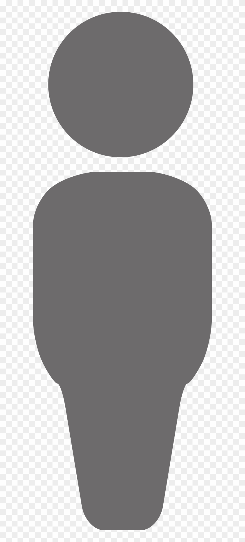 Person - Grey Person Icon Png Clipart #600611