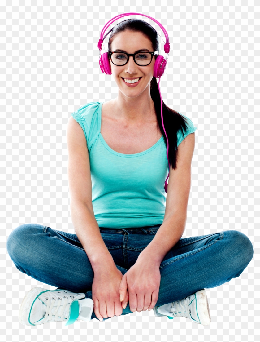 Women Listening Music - Woman Listening Music Png Clipart #600738
