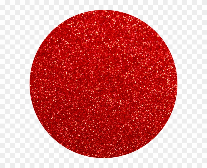 True Red Artglitter - Circle Clipart