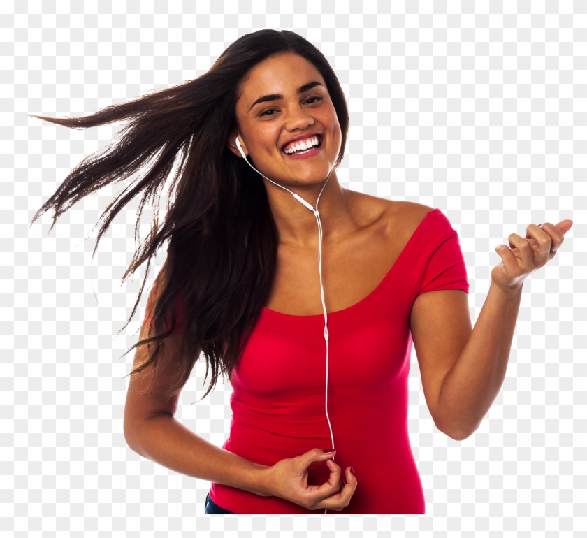 Women Listening Music Royalty-free Png Photo - Music Women Png Clipart