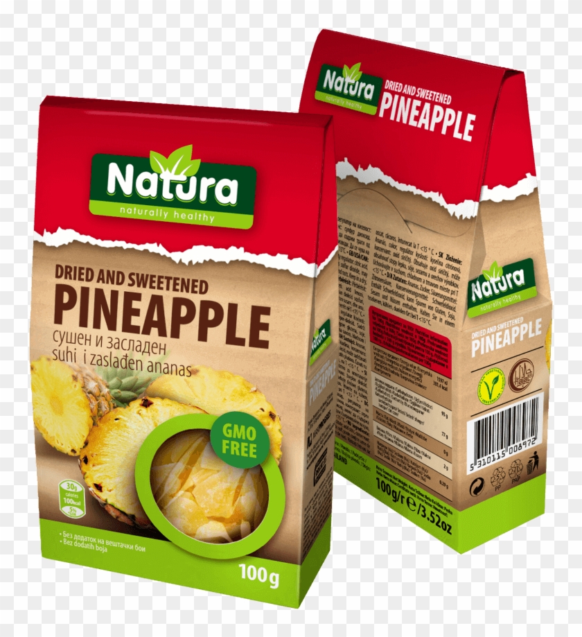 Dried And Sweetened Pineapple - Natural Foods Clipart #601363