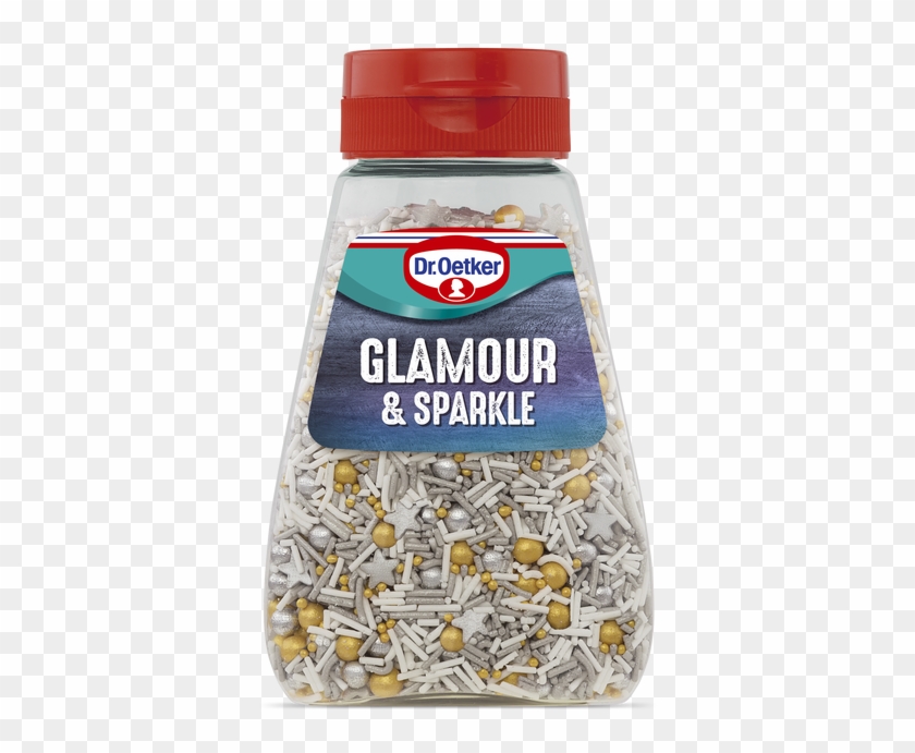 Oetker Glamour And Sparkle Are A Mix Of Gold And Silver - Dr Oetker Sprinkles Glamour & Sparkle Clipart #601393