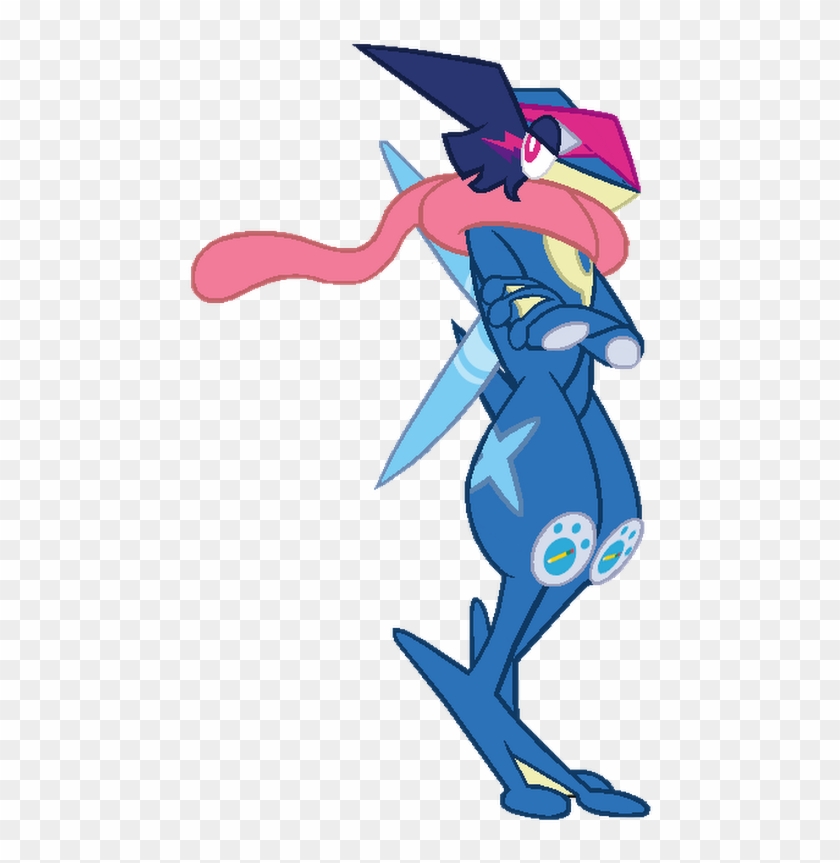 Ash Greninja Transform - Greninja Y Pikachu Ash Clipart