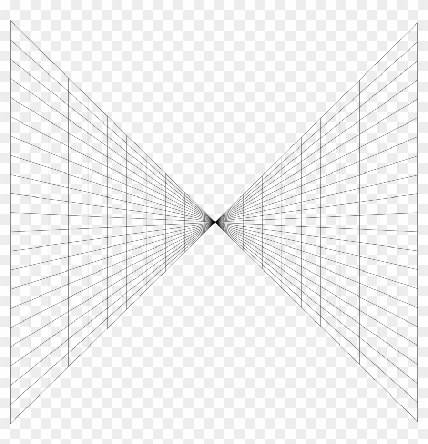 Perspective Grid Png - Monochrome Clipart #601742