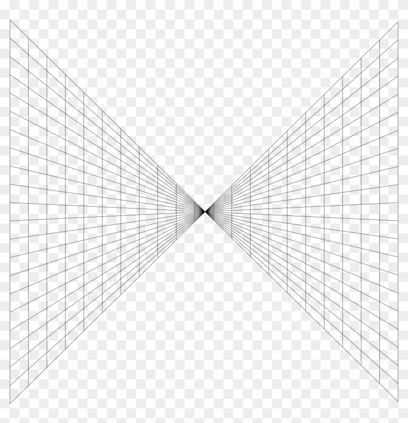 Perspective Grid Png - Monochrome Clipart #601742