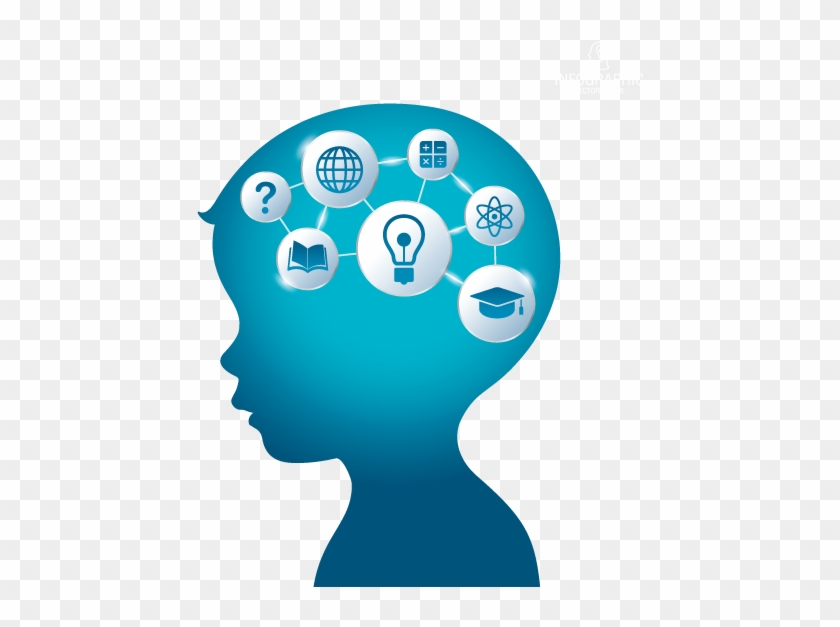 People With Good Brain Have Overall Good Health - Brain Kid Clipart