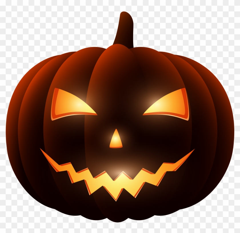 Dark Carved Pumpkin Png Clip Art Transparent Png