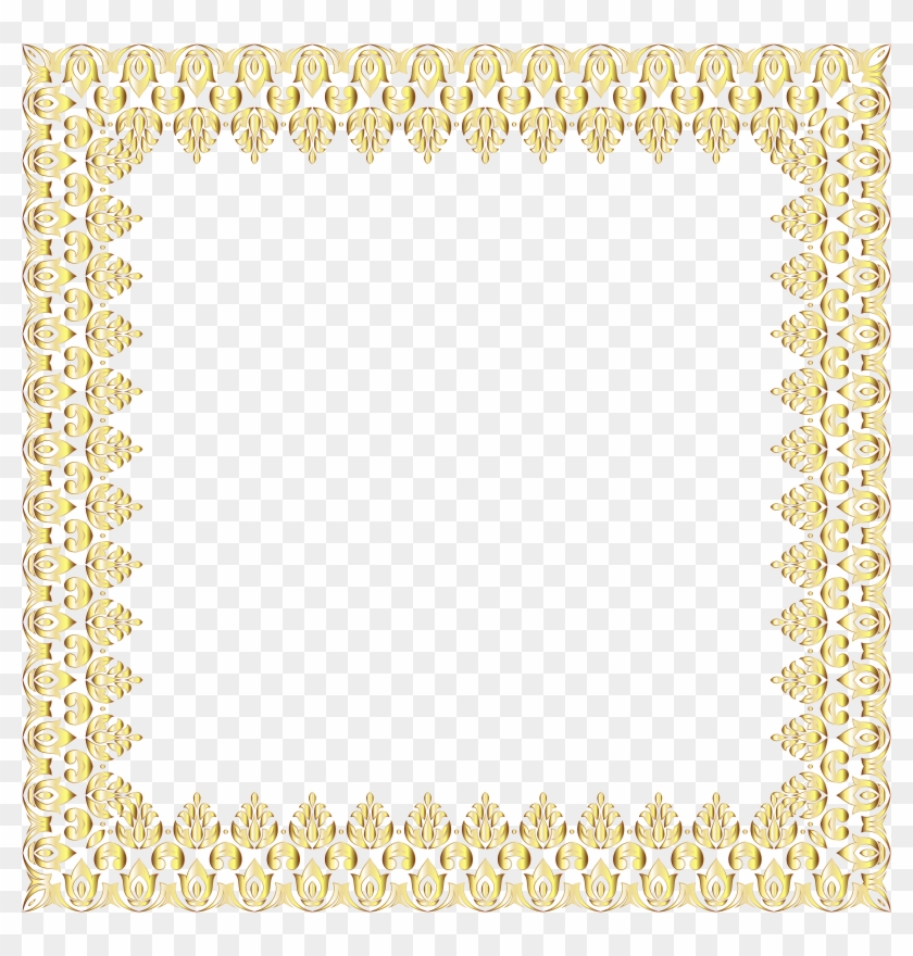 Border Frame Transparent Png Clip Art Image - Circle