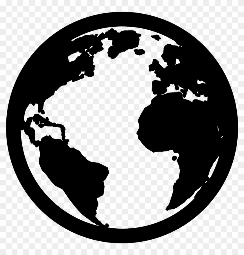 Globe Png Icon - Transparent Icon Globe Png Clipart #602757