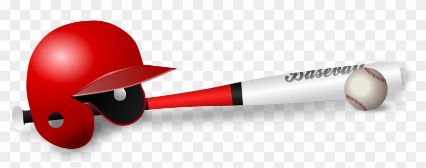 Clip Freeuse Download Baseball Clipart Borders - Baseball Bat And Ball Png Transparent Png