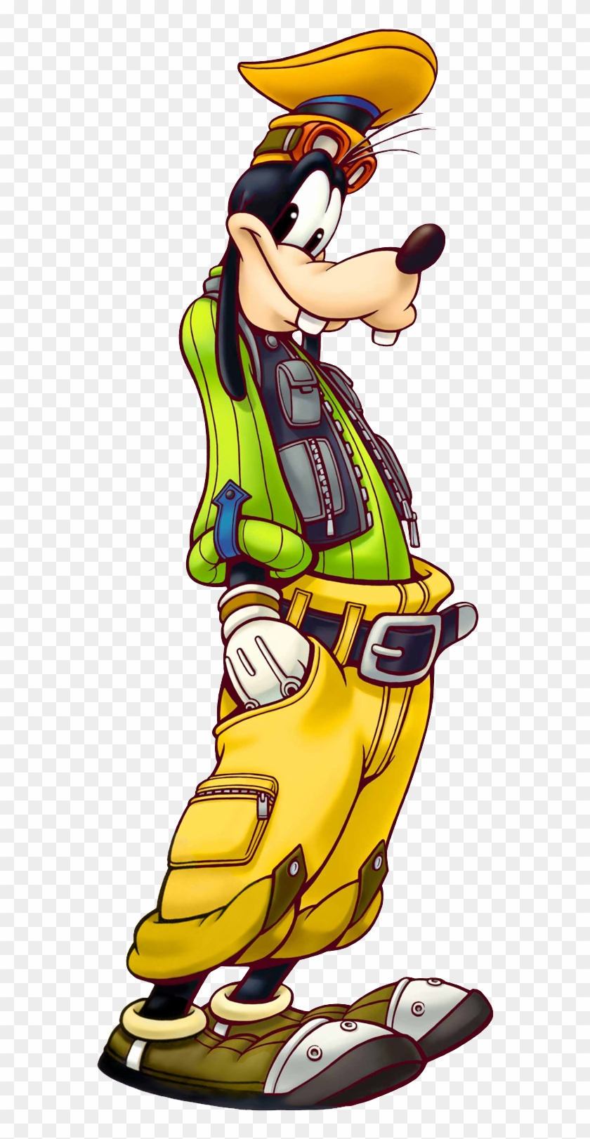 Kingdom Hearts Png Image - Kingdom Hearts Goofy Artwork Clipart