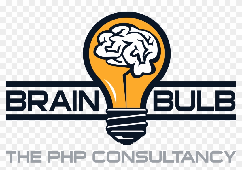 Brain Bulb Logo Large - Brain In Bulb Logo Clipart #603079