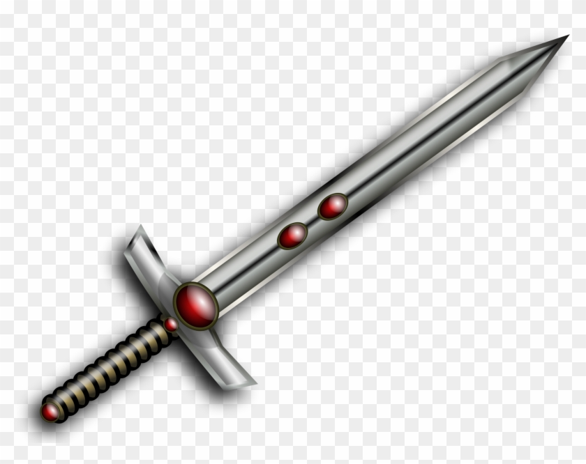 Filejeweled Sword - Sword Clip Art - Png Download