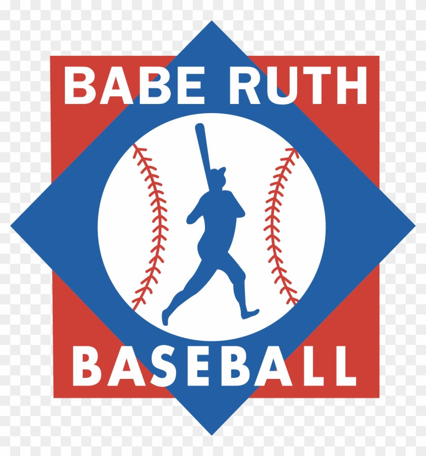 Babe Ruth Baseball Logo Png Transparent - Babe Ruth Baseball Svg Clipart