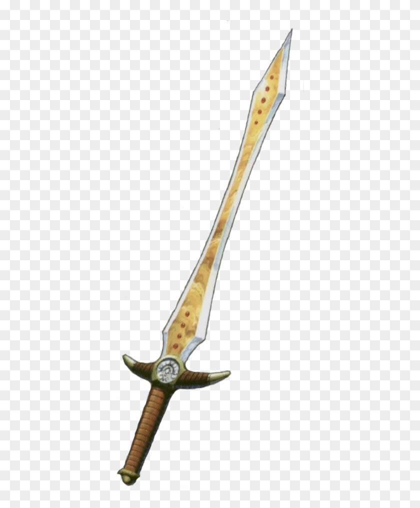 Fantasy Serrated Sword - Barrier Blade Feh Clipart #603315