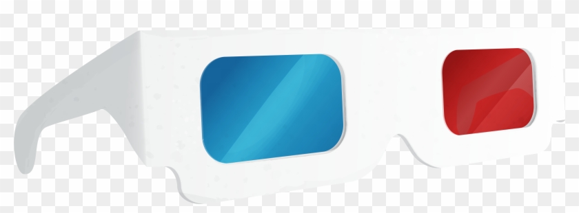 3d Cinema Glasses Png Clip Art - Rear-view Mirror Transparent Png