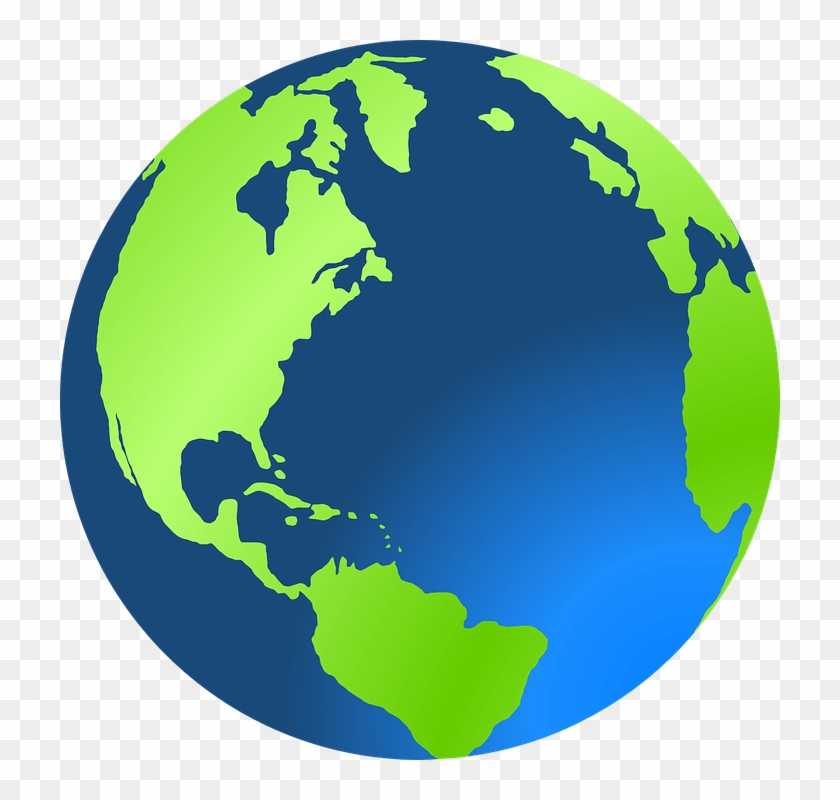 Vector Globe Png - Earth Transparent Background Clipart #603443