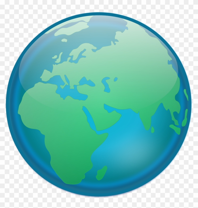 Globe Clip Art - World Globe Transparent Background - Png Download