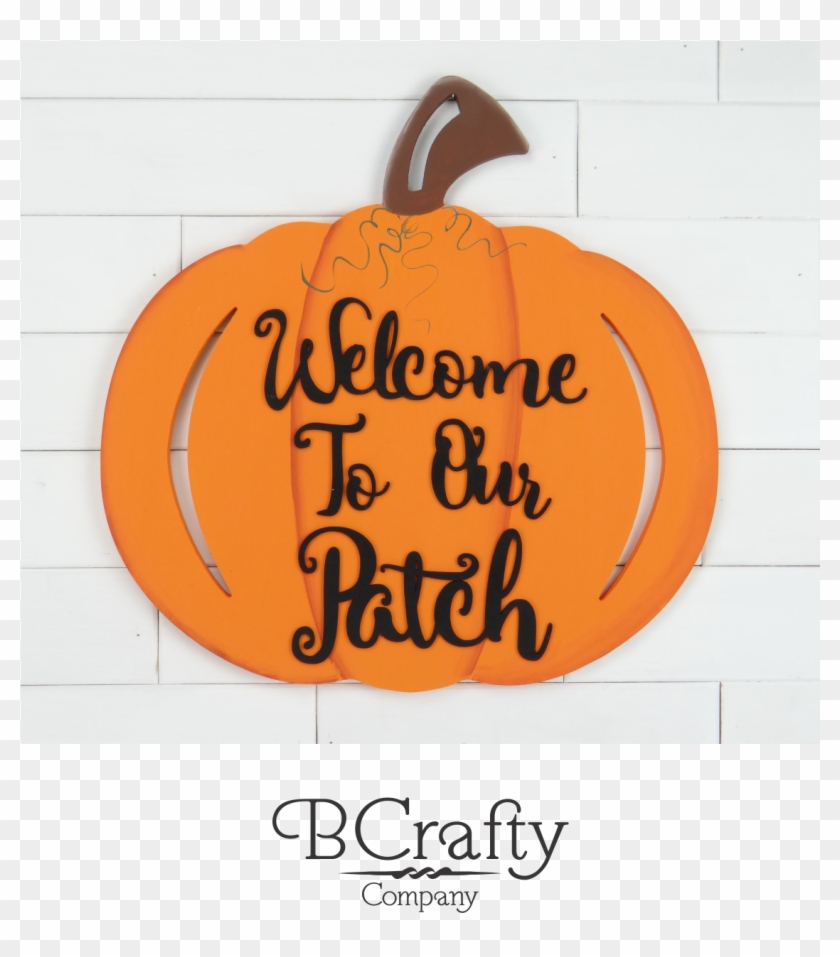 Wooden Pumpkin Cutout Clipart