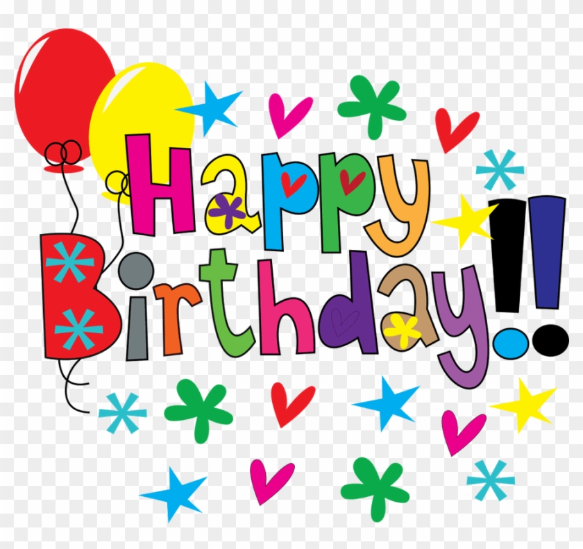 Printable Birthday Clipart At Getdrawings - Happy Birthday Images Clipart - Png Download