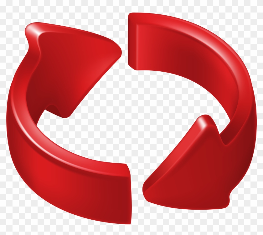 Arrow Clipart Circle Graphics - Red Circle Arrow Png Transparent Png #604004