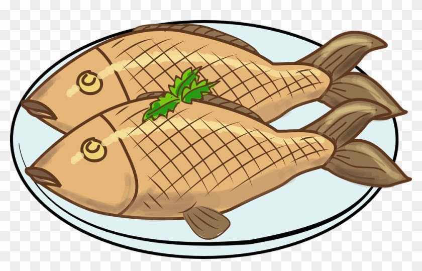 Fish Feed Fry - Fried Fish Clipart Png Transparent Png