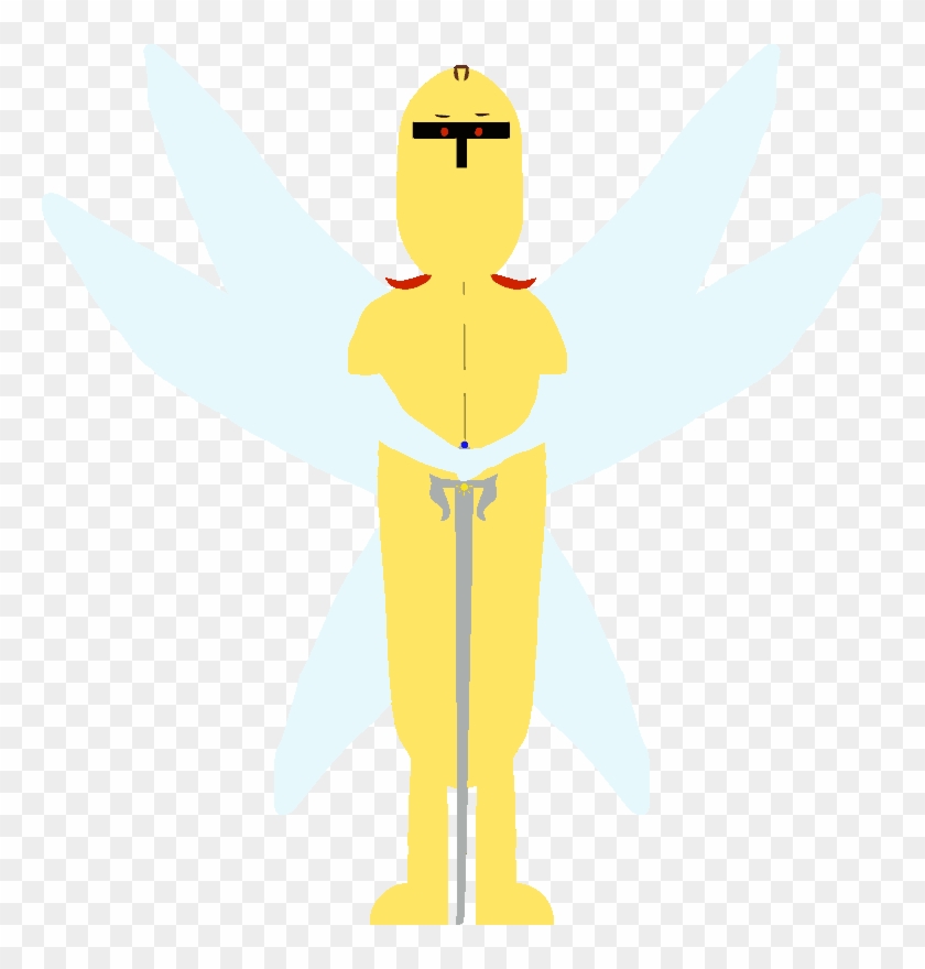 Input Angel With Sword Clipart