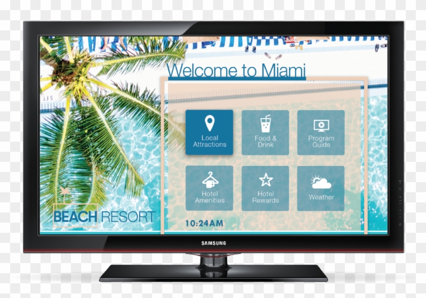 Led-backlit Lcd Display Clipart