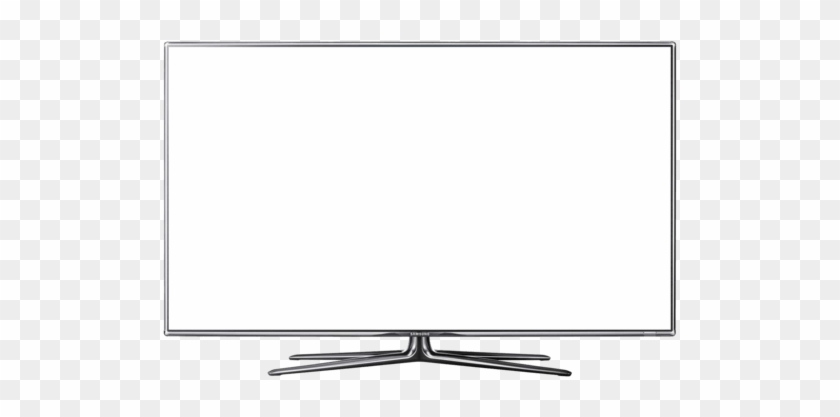 Samsung Tv Mock Up - Led-backlit Lcd Display Clipart