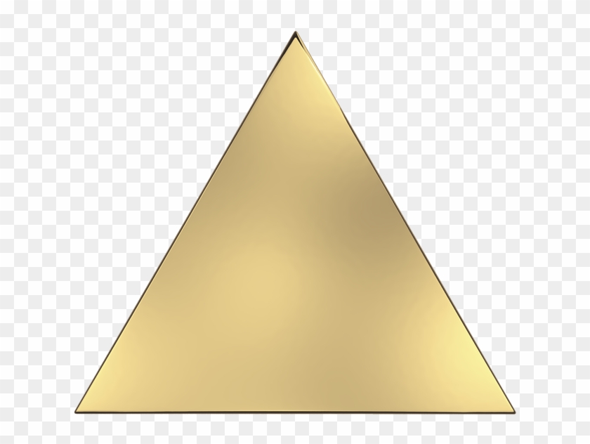 Gold - Triangle Clipart