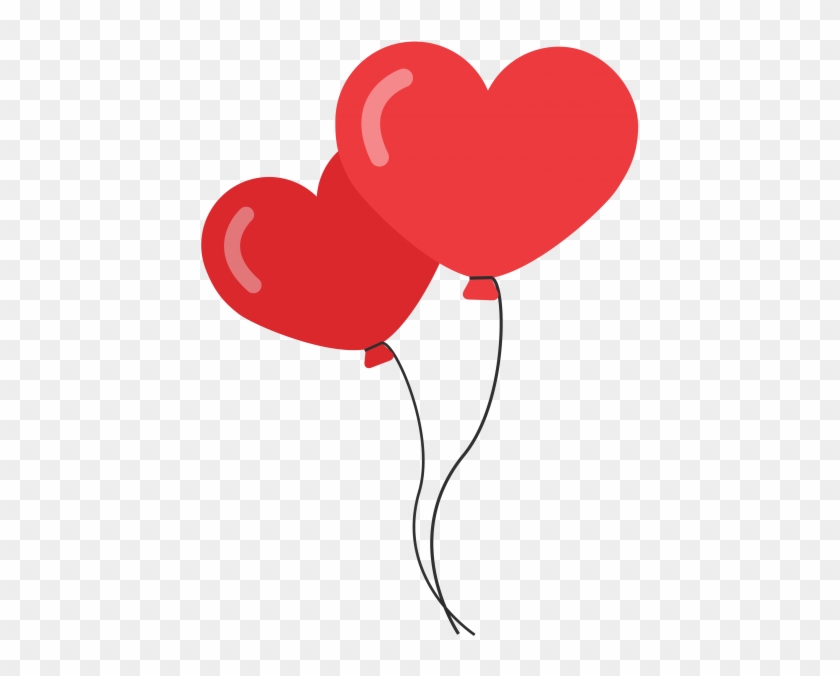 Download Heart Shaped Balloons Png Image - Love Balloon Vector Png Clipart #604687