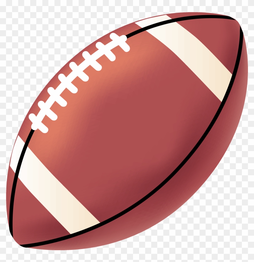 Football Clip - Football Free Clip Art - Png Download