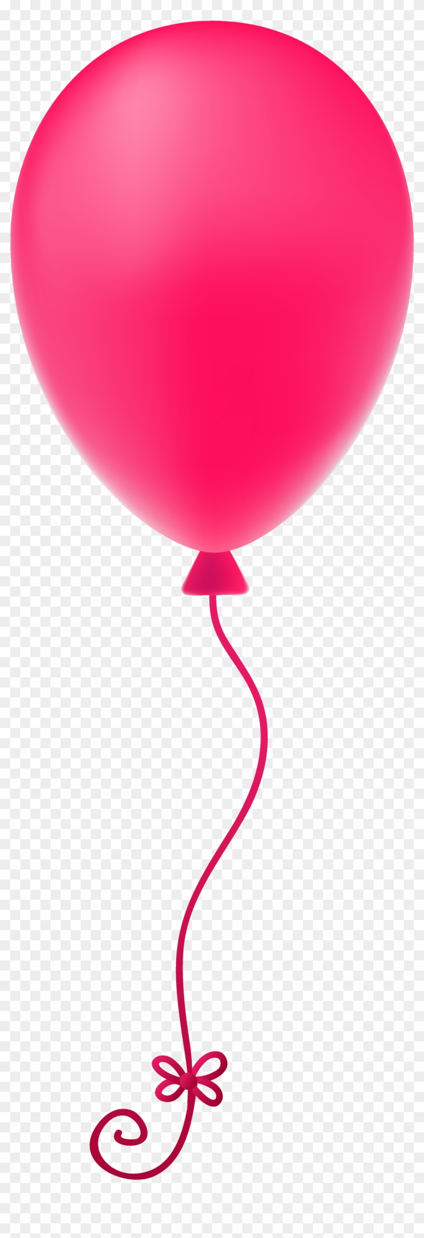 Pink Balloon Png Image Png Transparent Best Stock Photos - Pink Balloon Png Transparent Background Clipart #605009