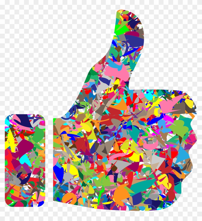 This Free Icons Png Design Of Modern Art Thumbs Up Clipart