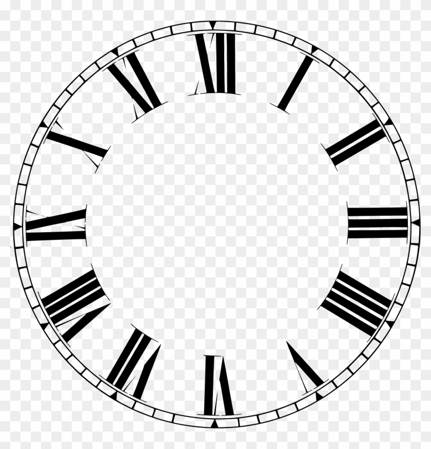 Clock Roman Numerals Clipart Png - Clockhouse Transparent Png