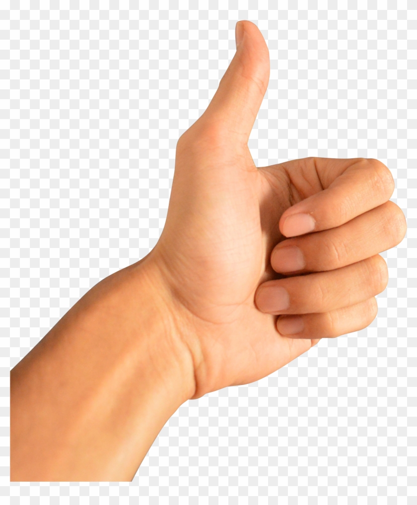 Thumbs Up - Sign Language Clipart #605241