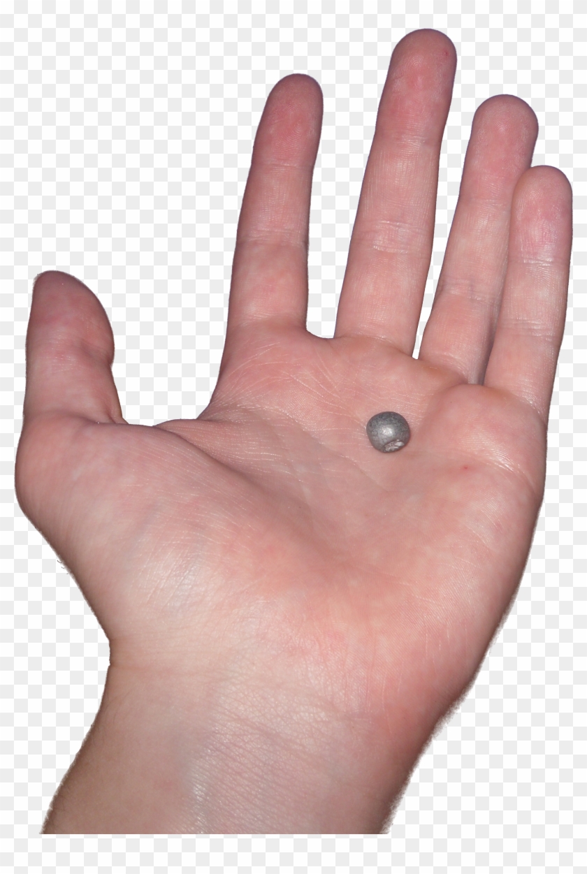 Beryllium Held In Hand - Hand Png Open Clipart