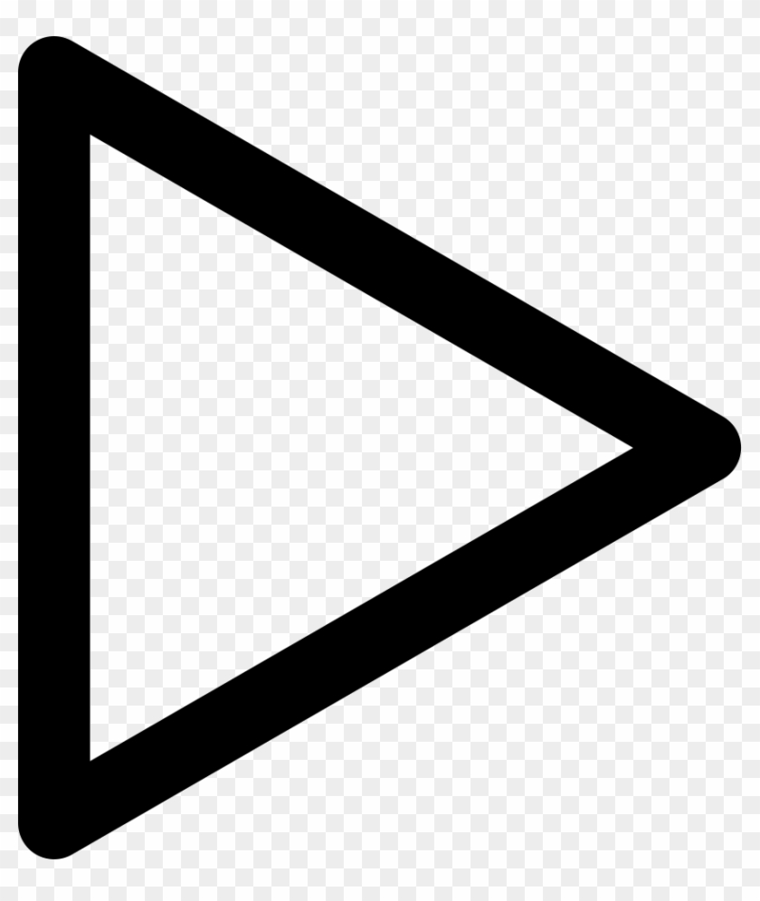 Right Arrow Play Button Comments - Play Arrow Png Clipart #605688