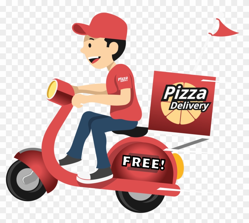 Delivery Pizza Png - Pizza Delivery Png Clipart #605862