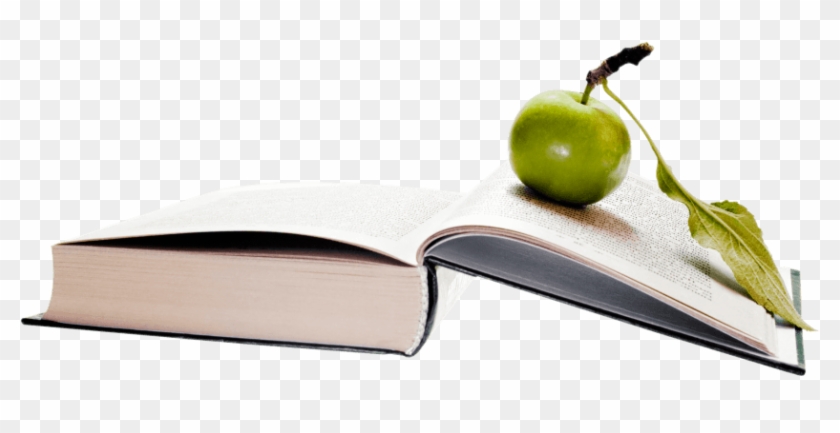 Free Png Apple On Book Png Images Transparent - Apple Book Png Clipart